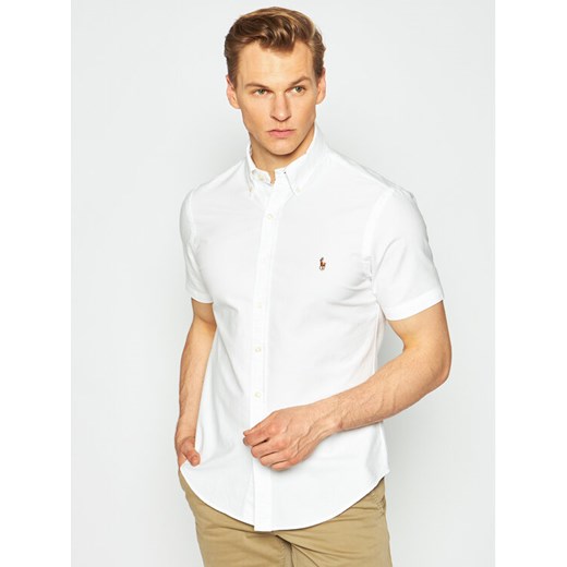 Polo Ralph Lauren Koszula Poplin 710787736 Biały Slim Fit Polo Ralph Lauren XL MODIVO