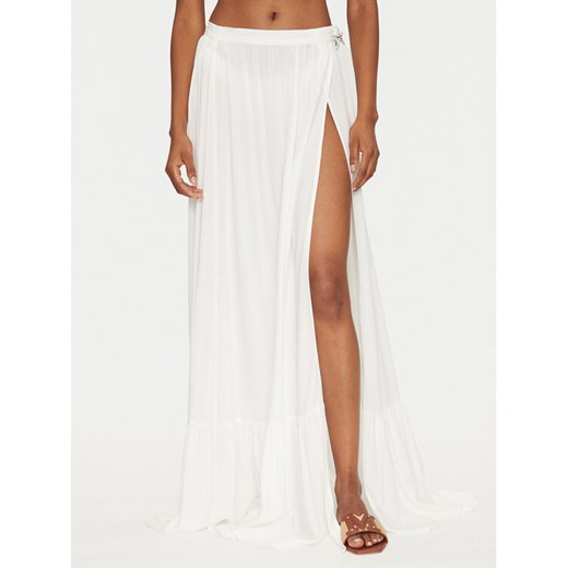 Guess Spódnica maxi E5GD05 WH3X2 Biały Regular Fit Guess XS MODIVO
