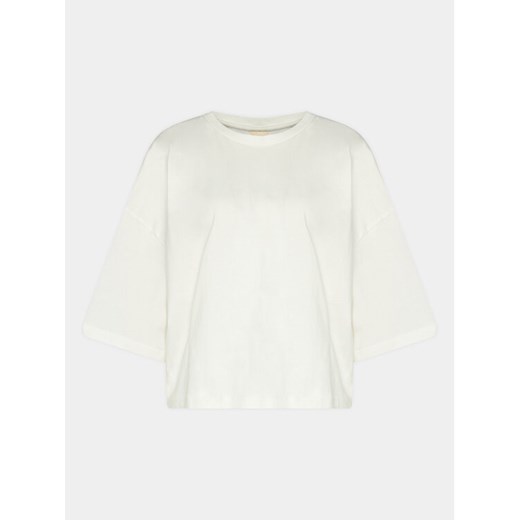 Outhorn T-Shirt OTHAW23TTSHF0838 Biały Regular Fit ze sklepu MODIVO w kategorii Bluzki damskie - zdjęcie 184105511