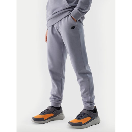 4F Spodnie dresowe 4FJWSS24TTROM591 Niebieski Regular Fit 158 MODIVO
