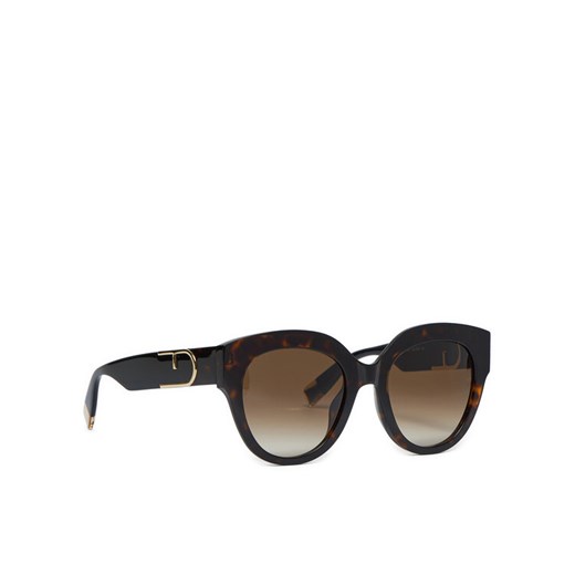 Furla Okulary przeciwsłoneczne WD00117 BX1892 3345S Brązowy ze sklepu MODIVO w kategorii Okulary przeciwsłoneczne damskie - zdjęcie 184105550
