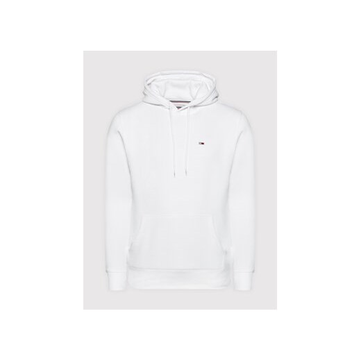 Tommy Jeans Bluza Tjm Fleece Hoodie DM0DM09593 Biały Regular Fit Tommy Jeans M MODIVO