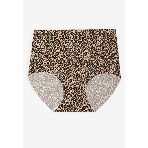 Panterkowe Bezszwowe Majtki Figi High Waist Dolevia ze sklepu renee.pl w kategorii Majtki damskie - zdjęcie 184107104