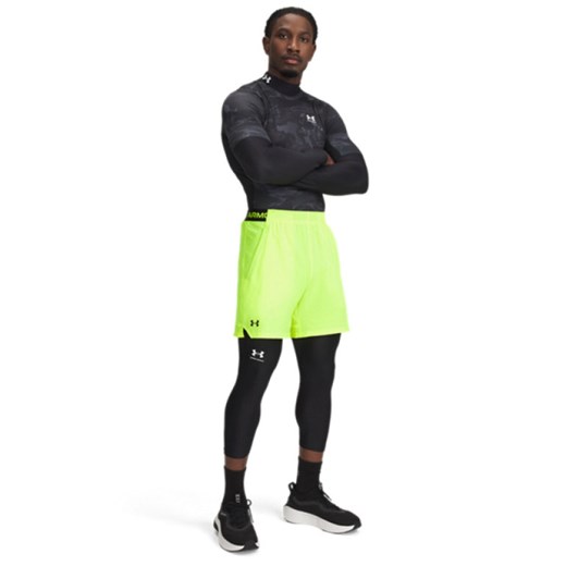 Męskie spodenki treningowe Under Armour UA Vanish Woven 6in Shorts - żółte ze sklepu Sportstylestory.com w kategorii Spodenki męskie - zdjęcie 184107323