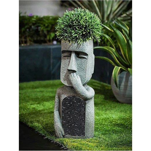 FLORIANE GARDEN Wazon w kolorze szarym - wys. 36 x Ø 20 cm ze sklepu Limango Polska w kategorii Wazony - zdjęcie 184107621