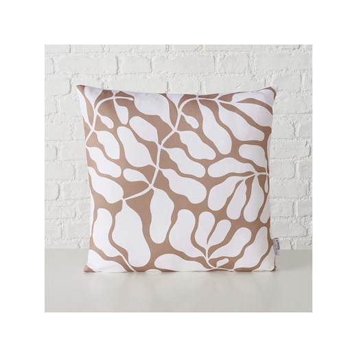 Boltze Poduszka &quot;Tysko&quot; w kolorze jasnobrązowo-białym - 45 x 45 cm Boltze onesize promocja Limango Polska