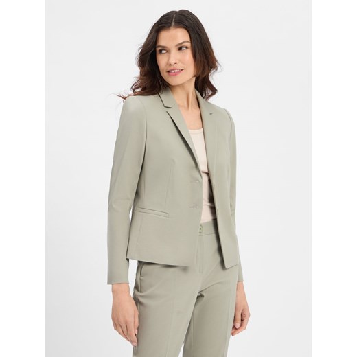 Marie Lund Marynarka damska Kobiety Bawełna seledynowy jednolity ze sklepu vangraaf w kategorii Marynarki damskie - zdjęcie 184109034