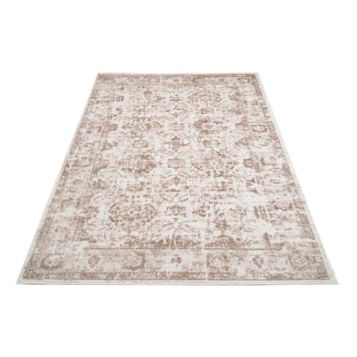 Biało-beżowy dywan w romby N3-R94 Profeos One Size Edinos.pl