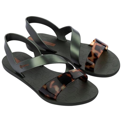 Sandały Ipanema Vibe 82429BD417 zielone ze sklepu ButyModne.pl w kategorii Sandały damskie - zdjęcie 184109750