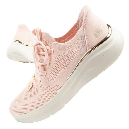Buty Skechers Bobs B Love-True Delight Slip-Ins 117617/LTPK różowe ze sklepu ButyModne.pl w kategorii Buty sportowe damskie - zdjęcie 184109763