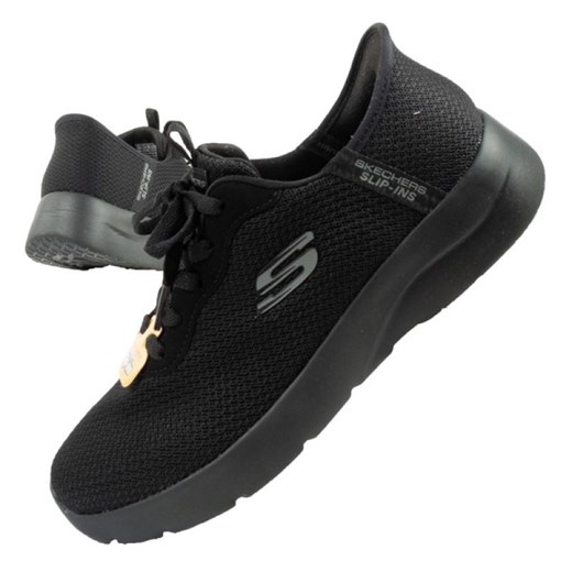 Buty Skechers Dynamight 2.0 Slip-Ins W 150480/BBK czarne ze sklepu ButyModne.pl w kategorii Buty sportowe damskie - zdjęcie 184109812
