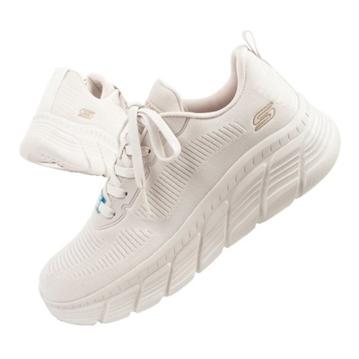 Buty Skechers Bobs B Flex sneakersy W 117385/OFWT ze sklepu ButyModne.pl w kategorii Buty sportowe damskie - zdjęcie 184109814