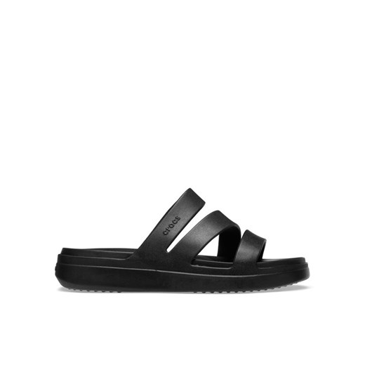 Klapki Crocs Getaway Strappy Sandal W 209587 Czarny ze sklepu eobuwie.pl w kategorii Klapki damskie - zdjęcie 184109952
