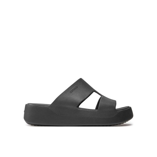 Klapki Crocs Getaway Platform H-Strap 209409 Czarny ze sklepu eobuwie.pl w kategorii Klapki damskie - zdjęcie 184109970