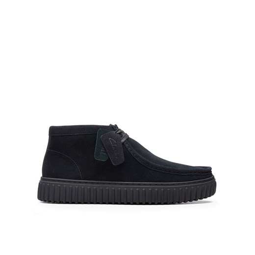 Trzewiki Clarks Torhill Hi 26173664 Czarny ze sklepu eobuwie.pl w kategorii Buty zimowe męskie - zdjęcie 184110004