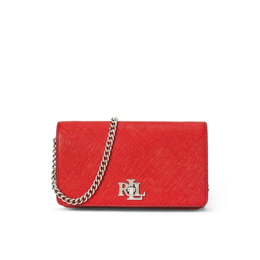 Torebka LAUREN RALPH LAUREN 432966784006 Czerwony ze sklepu eobuwie.pl w kategorii Kopertówki - zdjęcie 184110071