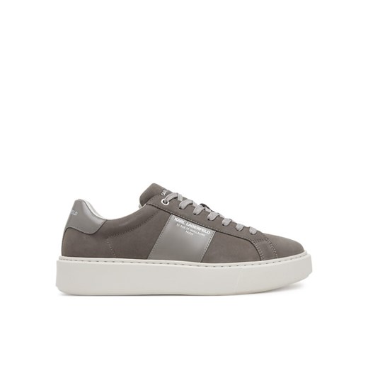 Sneakersy KARL LAGERFELD KL52218 Szary ze sklepu eobuwie.pl w kategorii Buty sportowe męskie - zdjęcie 184110110