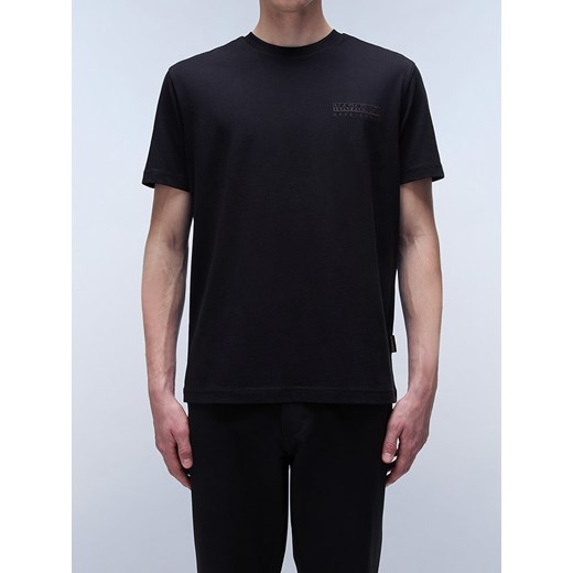 Napapijri Koszulka w kolorze czarnym ze sklepu Limango Polska w kategorii T-shirty męskie - zdjęcie 184111240