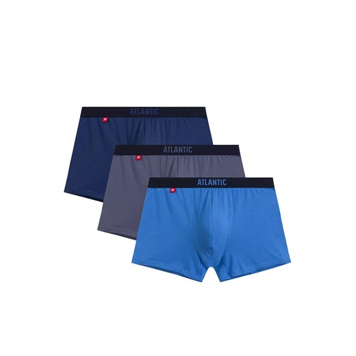 Atlantic 3-pack bokserki męskie 3MH-011-NIEC/NIEJ/IND, Kolor multicolour, Rozmiar S, ATLANTIC ze sklepu Intymna w kategorii Majtki męskie - zdjęcie 184111944