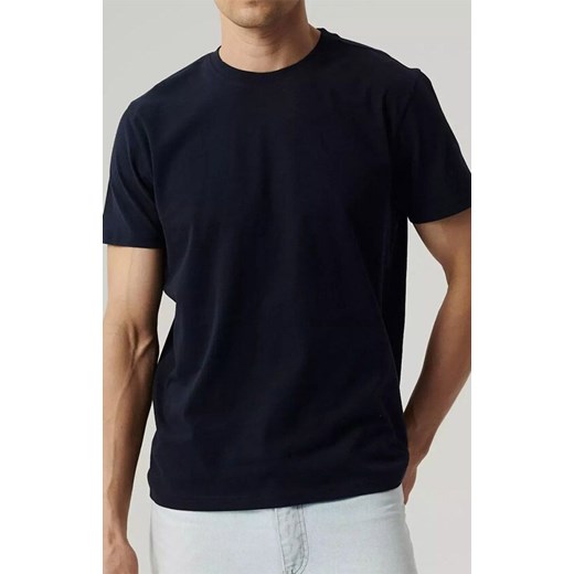 Atlantic t-shirt męski NMT-033-GRANATOWY, Kolor granatowy, Rozmiar S, ATLANTIC ze sklepu Intymna w kategorii T-shirty męskie - zdjęcie 184112572