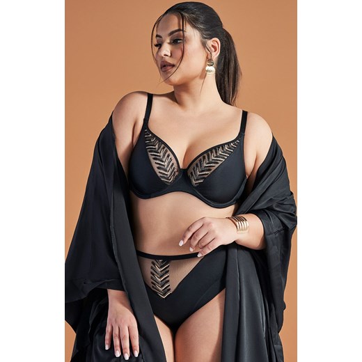 Ava biustonosz miękki soft bralette AV 2118, Kolor czarny, Rozmiar 75E, Ava ze sklepu Intymna w kategorii Biustonosze - zdjęcie 184112912