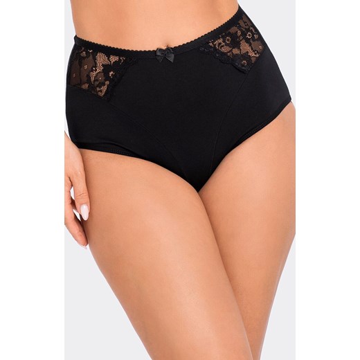 Figi damskie wysokie czarne BBL 054 3XL, Kolor czarny, Rozmiar 3XL, Babell ze sklepu Intymna w kategorii Majtki damskie - zdjęcie 184114151