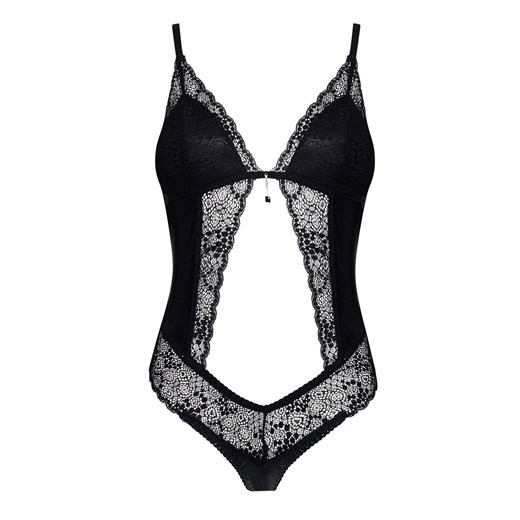 Czarne body damskie Lauren, Kolor czarny, Rozmiar S/M, Beauty Night ze sklepu Intymna w kategorii Body damskie - zdjęcie 184114604