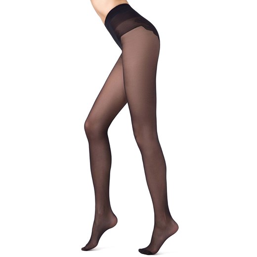 Bikini 20 transparentne rajstopy, Kolor czarny, Rozmiar 2, Conte ze sklepu Intymna w kategorii Rajstopy - zdjęcie 184115903