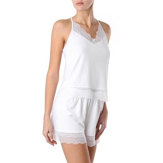 LHW 989 Comfort Loungewear top z tkaniny bambusowej, Kolor biały, Rozmiar XL, Conte ze sklepu Intymna w kategorii Piżamy damskie - zdjęcie 184116194