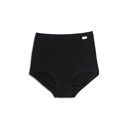 Czarne figi damskie z wysokim stanem plus size ADD08, Kolor czarny, Rozmiar 4XL, Cotonella ze sklepu Intymna w kategorii Majtki damskie - zdjęcie 184116864