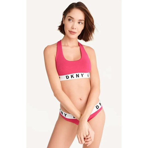 DKNY bawełniany biustonosz top DK4519, Kolor różowy, Rozmiar S, DKNY ze sklepu Intymna w kategorii Biustonosze - zdjęcie 184117804