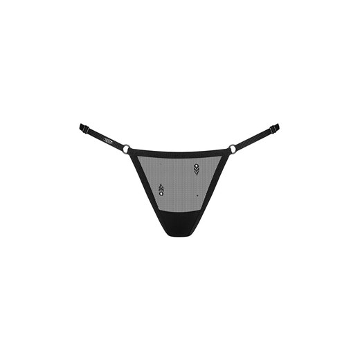 Freedom majtki jockstrap Anniverse Special by Obsessive, Kolor czarny, Rozmiar S/M, Freedom ze sklepu Intymna w kategorii Majtki damskie - zdjęcie 184123803