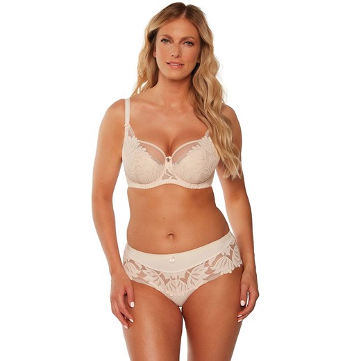 Biustonosz półusztywniany semi-soft beżowy Keto 1134, Kolor beżowy, Rozmiar 90B, Gaia ze sklepu Intymna w kategorii Biustonosze - zdjęcie 184124800