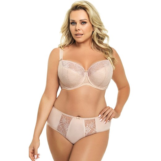 Półusztywniany biustonosz semi-soft beżowy stanik Blanca K357, Kolor beżowy, Rozmiar 65F, Gorsenia ze sklepu Intymna w kategorii Biustonosze - zdjęcie 184125310