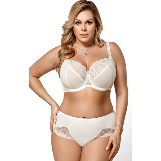 K425 Casablanca biustonosz soft, Kolor ecru, Rozmiar 100C, Gorsenia ze sklepu Intymna w kategorii Biustonosze - zdjęcie 184125330