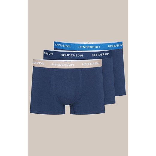 3-pack bokserki męskie Kent 41958-MLC, Kolor granatowy, Rozmiar XXL, Henderson ze sklepu Intymna w kategorii Majtki męskie - zdjęcie 184126621