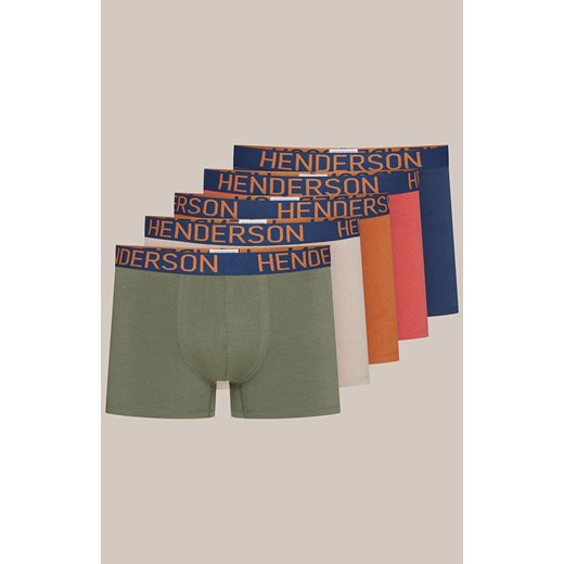 5-pak bokserki z dłuższą nogawką Kadet 42287-MLC, Kolor multicolour, Rozmiar 2XL, Henderson ze sklepu Intymna w kategorii Majtki męskie - zdjęcie 184127013