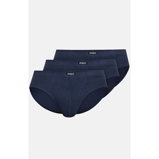 3-pack Bawełniane slipy męskie granatowe Classic 1446-K123, Kolor granatowy, Rozmiar L, Henderson ze sklepu Intymna w kategorii Majtki męskie - zdjęcie 184127180