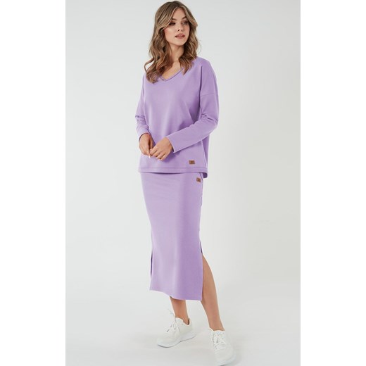 Spódnica damska maxi liliowa Stella, Kolor liliowy, Rozmiar S, Italian Fashion ze sklepu Intymna w kategorii Spódnice - zdjęcie 184129774