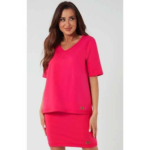 Spódnica damska mini fuksja Stella, Kolor fuksja, Rozmiar S, Italian Fashion ze sklepu Intymna w kategorii Spódnice - zdjęcie 184129800