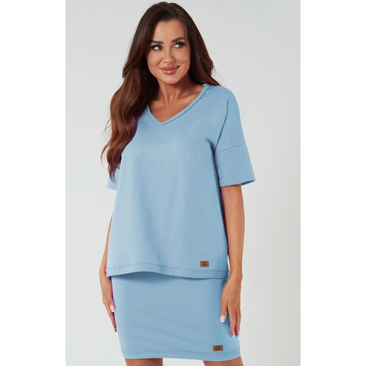 Spódnica damska mini niebieska Stella, Kolor niebieski, Rozmiar S, Italian Fashion ze sklepu Intymna w kategorii Spódnice - zdjęcie 184129810