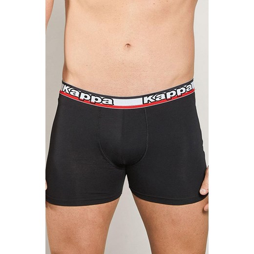Kappa 2-pack sportowe bokserki męskie bawełniane K1214, Kolor czarny, Rozmiar S, Kappa ze sklepu Intymna w kategorii Majtki męskie - zdjęcie 184131142