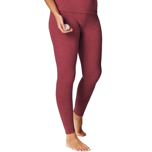 Key legginsy Hot Touch z wąską gumką w pasie bordowe LXL 729 1 BO, Kolor bordowy, Rozmiar S, Key ze sklepu Intymna w kategorii Spodnie damskie - zdjęcie 184131493