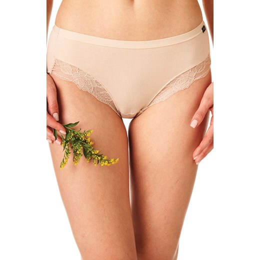 2-pack klasyczne figi damskie beżowe LPC 141, Kolor beżowy, Rozmiar M, Key ze sklepu Intymna w kategorii Majtki damskie - zdjęcie 184131590