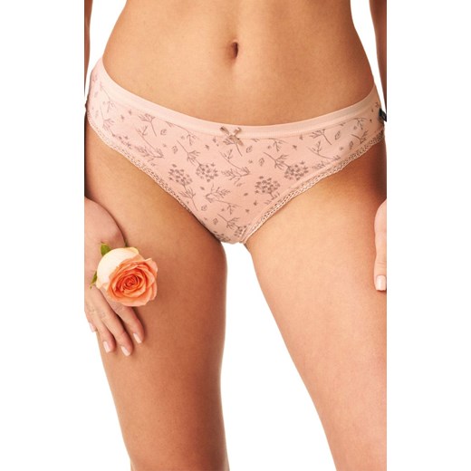 2-pack bawełniane figi damskie LPR 909, Kolor beżowo-brązowy, Rozmiar XL, Key ze sklepu Intymna w kategorii Majtki damskie - zdjęcie 184131671