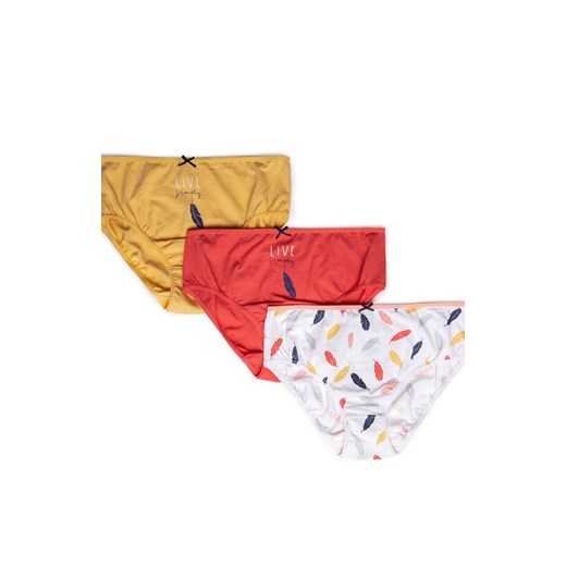 3-pack bawełniane figi damskie L-122BIB-38, Kolor multicolour, Rozmiar L, LAMA ze sklepu Intymna w kategorii Majtki damskie - zdjęcie 184132523