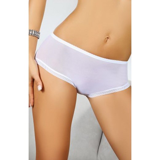 Białe figi damskie przezroczyste Elodie White LC 6046, Kolor biały, Rozmiar L/XL, LivCo Corsetti Fashion ze sklepu Intymna w kategorii Majtki damskie - zdjęcie 184133530