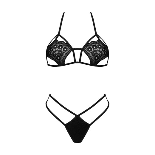 Komplet bielizny damskiej Jimena, Kolor czarny, Rozmiar S/L, LivCo Corsetti Fashion ze sklepu Intymna w kategorii Komplety bielizny damskiej - zdjęcie 184133601