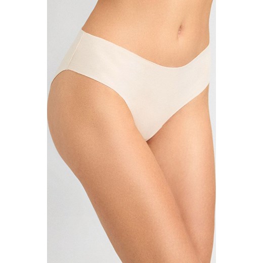 Figi damskie bezszwowe z bawełny organicznej kremowe Cotton Touch, Kolor kremowy, Rozmiar S, Marilyn ze sklepu Intymna w kategorii Majtki damskie - zdjęcie 184134943