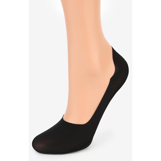 Marilyn 2-pak stopki damskie czarne z silikonem Comfort Classic, Kolor czarny, Rozmiar 35-37, Marilyn ze sklepu Intymna w kategorii Skarpetki damskie - zdjęcie 184135382